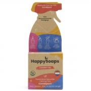 Happy Soaps Combipack Schoonmaaktabs (4) Set van 4 tabs voor keukenreiniger, badkamerreiniger, glasreiniger en allesreiniger